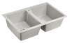Кухонная мойка Paulmark TANDEM 80/2 PM238150-GR 80х50 цвет серый
